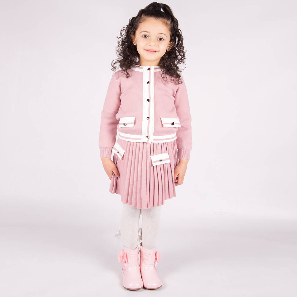 Beau KiD-Girls White Cotton & Satin Bow Tights | Childrensalon