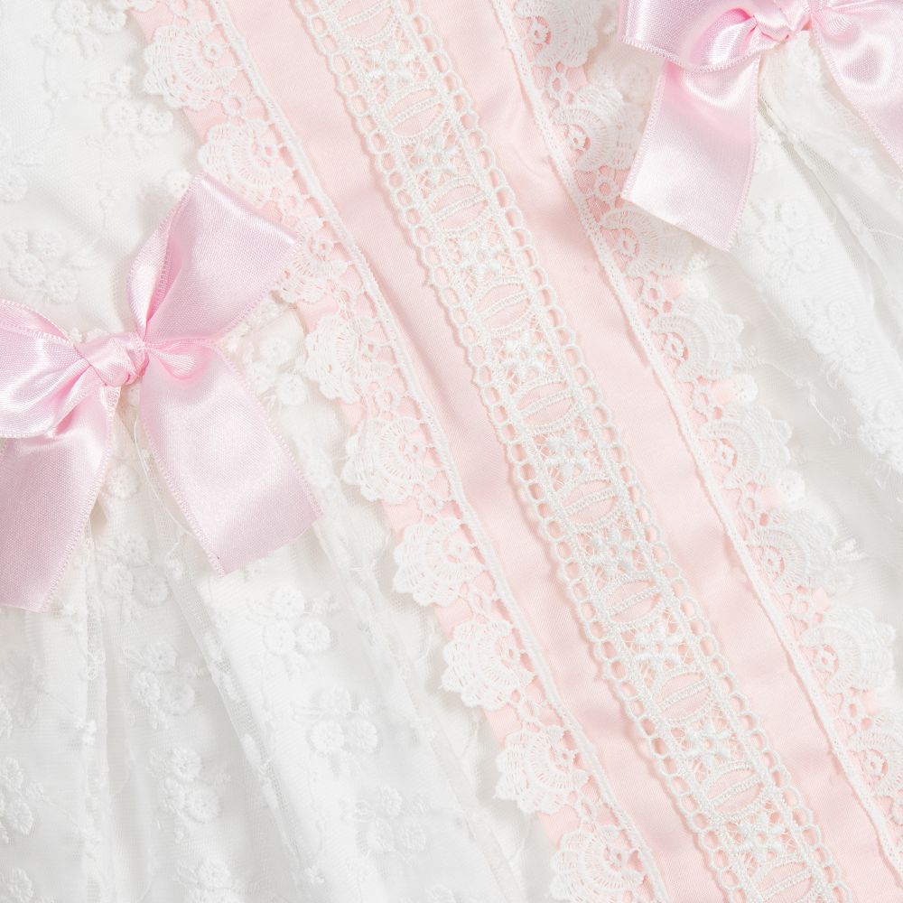 Beau KiD-Кремово-розовый комплект с платьем | Childrensalon