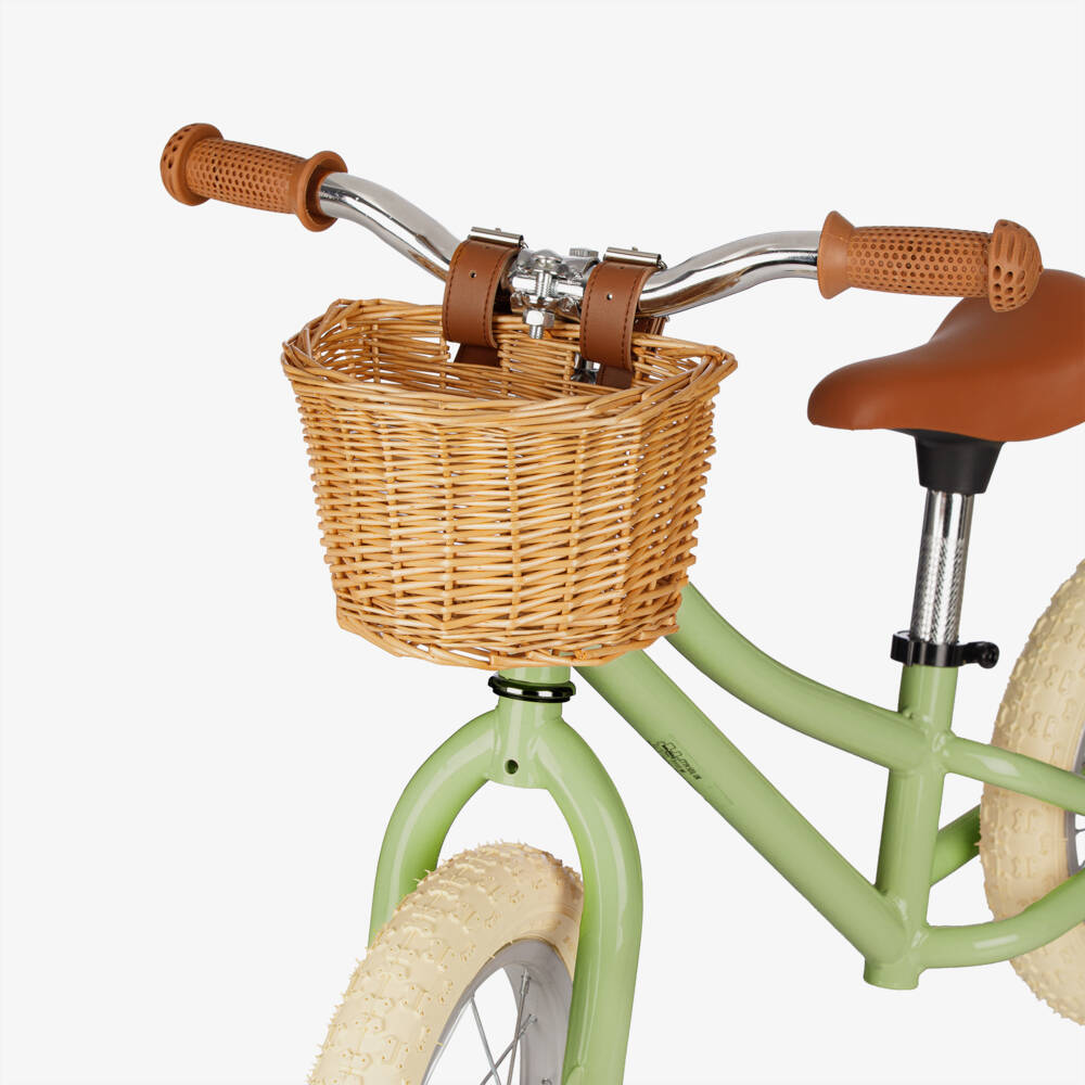 Bigjigs-Mint Green Balance Bike | Childrensalon