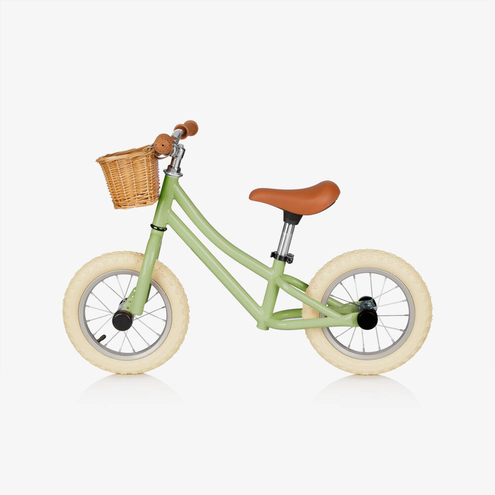 Bigjigs-Mint Green Balance Bike | Childrensalon