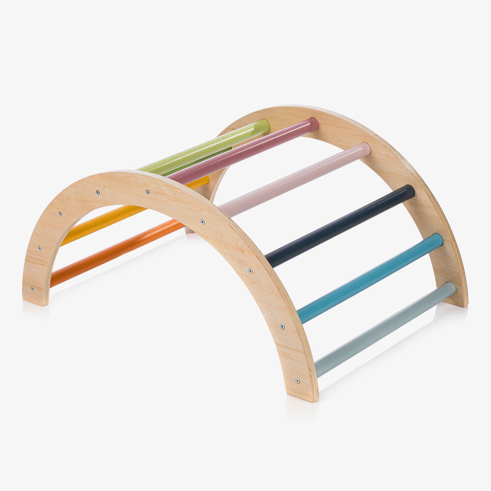 Bigjigs-Wooden Arched Climbing Frame (80cm) | Childrensalon