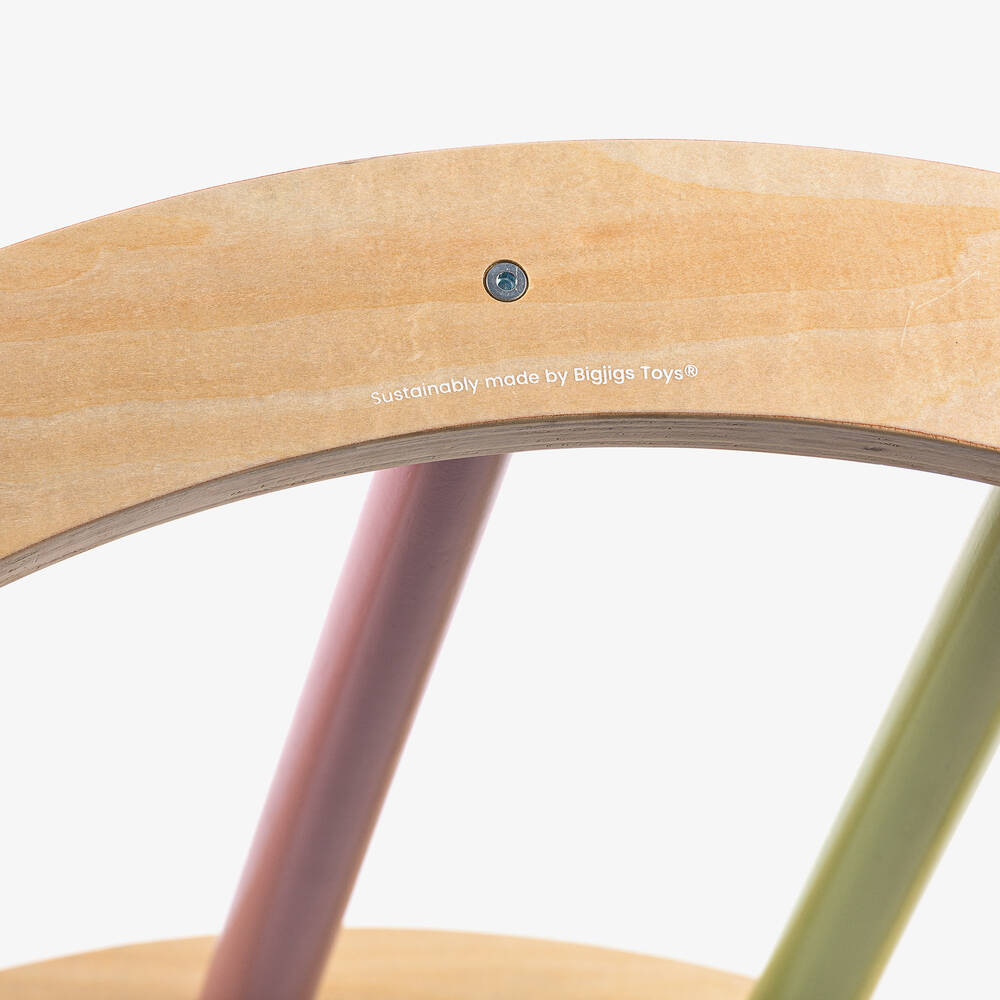 Bigjigs-Wooden Arched Climbing Frame (80cm) | Childrensalon