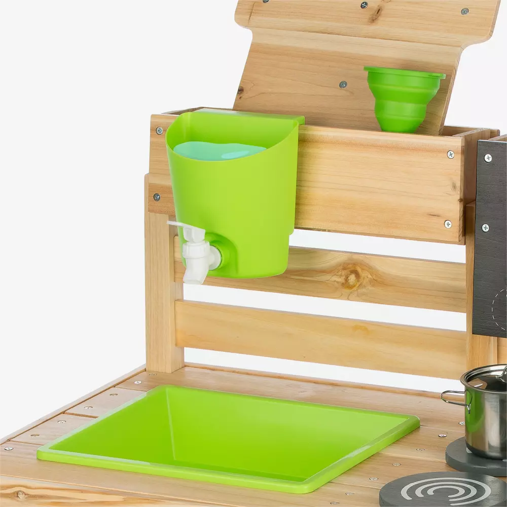 Bigjigs-Wooden Outdoor Mud Kitchen Play Set (83cm) | Childrensalon