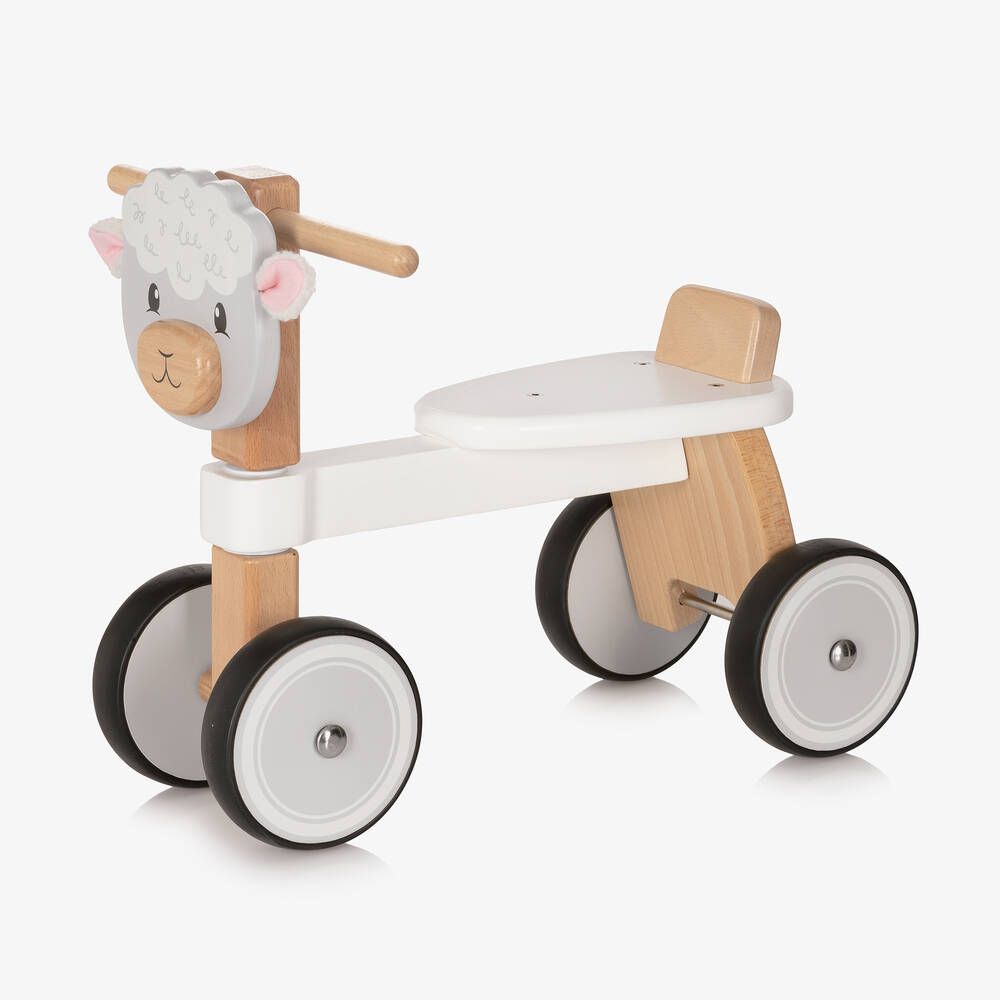 Bigjigs-Wooden Ride-On Sheep (45cm) | Childrensalon