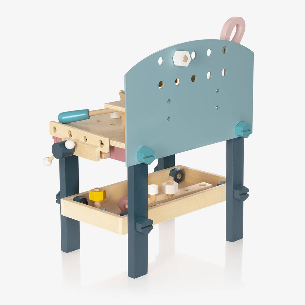 Bigjigs-Wooden Tool Bench Toy (49cm) | Childrensalon