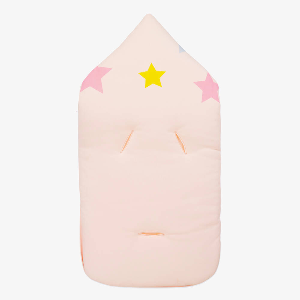Billieblush-Baby Girls Pink Cotton Star Nest (82cm) | Childrensalon