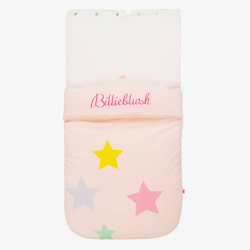 Billieblush-Baby Girls Pink Cotton Star Nest (82cm) | Childrensalon