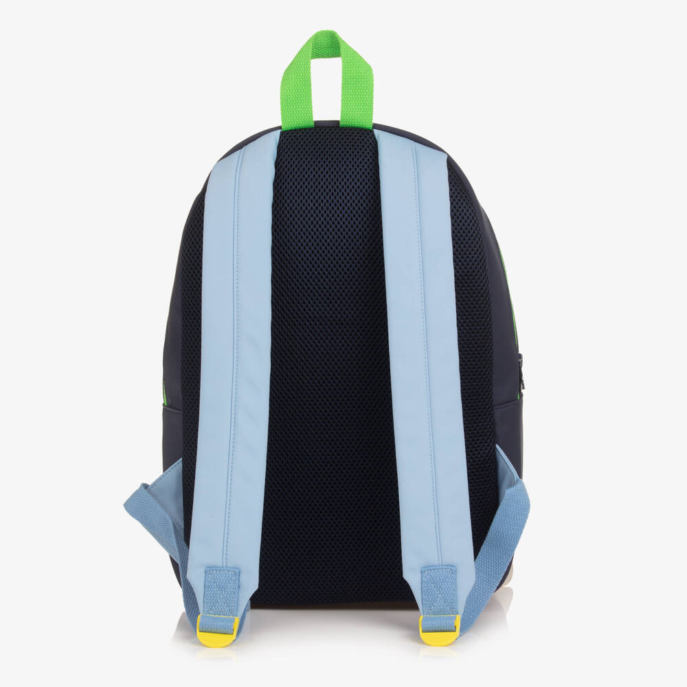 Billieblush-Boys Blue Smile Backpack (40cm) | Childrensalon