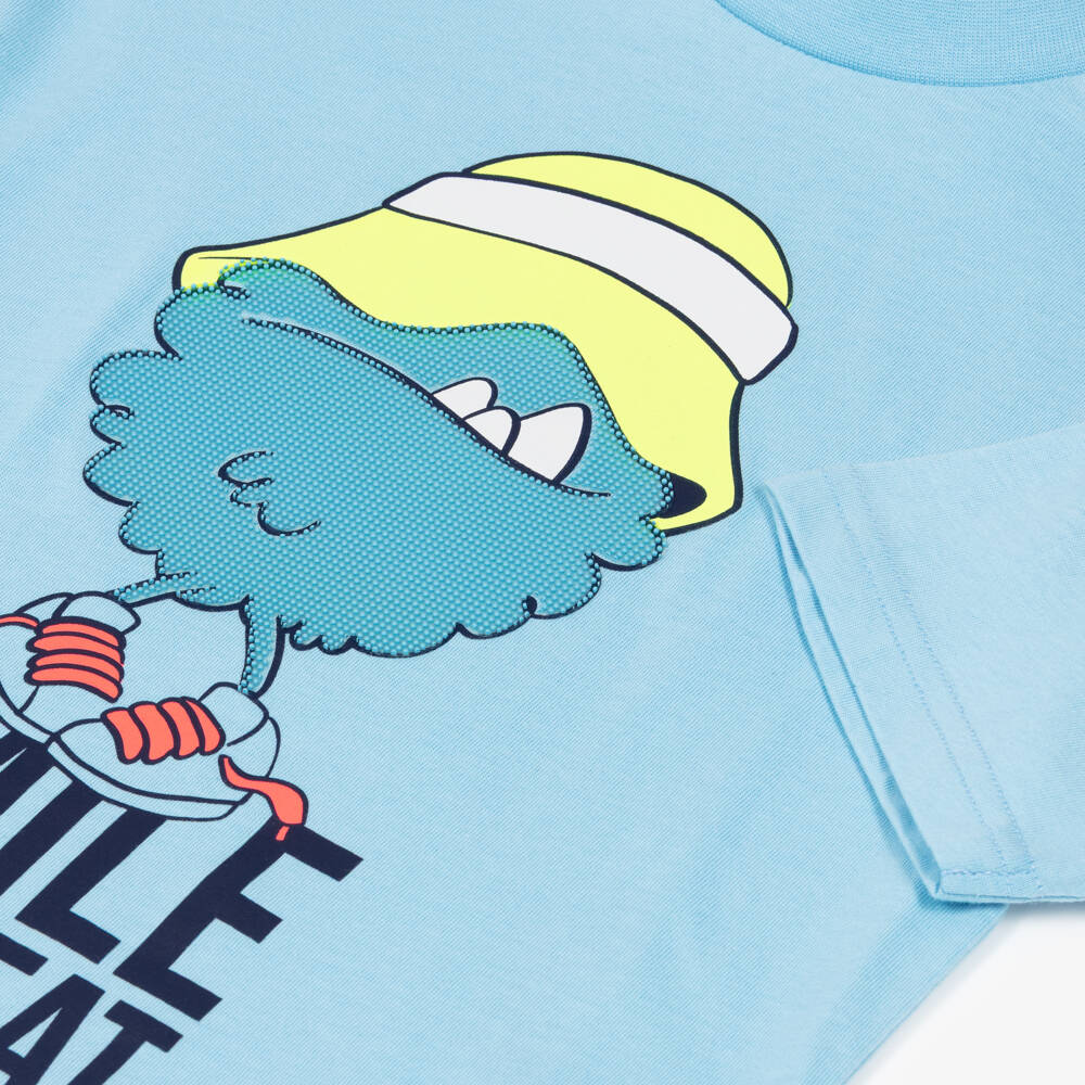 Billieblush-Boys Cotton Jersey T-Shirt with Monster Print | Childrensalon