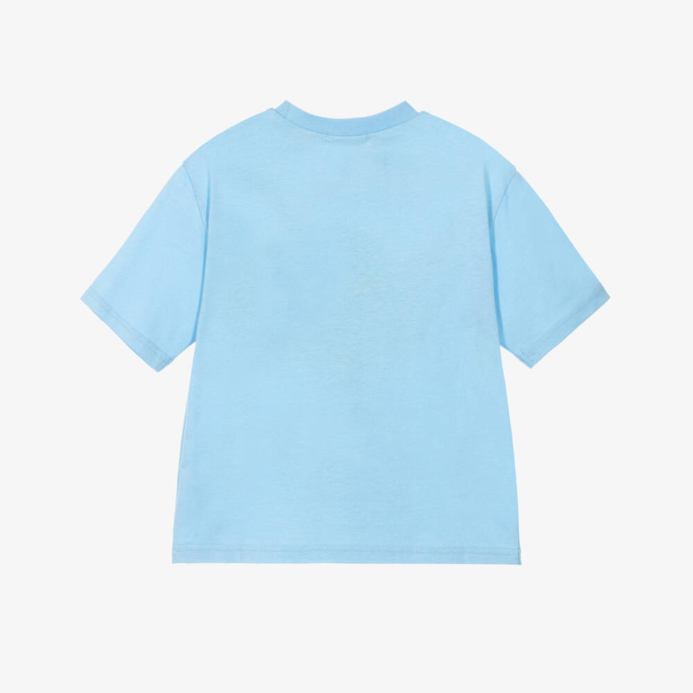 Billieblush-Boys Cotton Jersey T-Shirt with Monster Print | Childrensalon