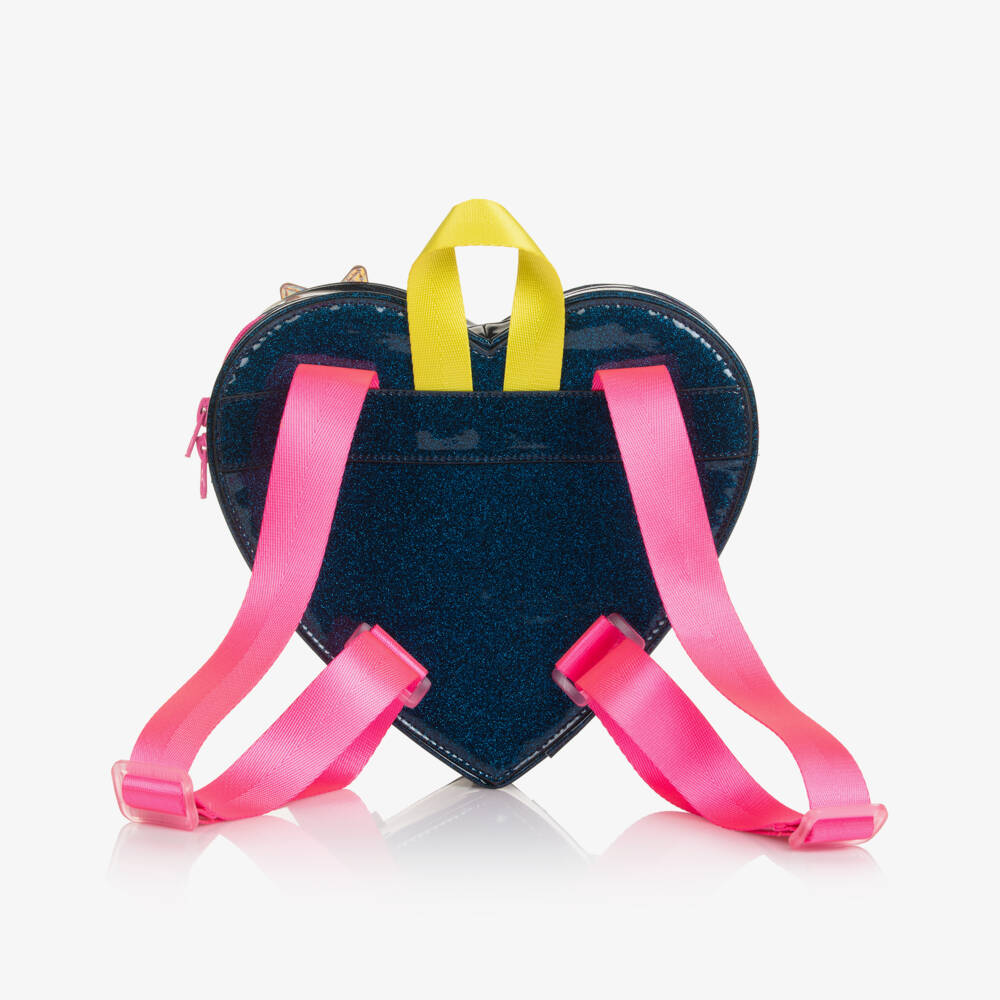 Billieblush-Girls Blue Sparkle Shooting Stars Backpack (24cm) | Childrensalon