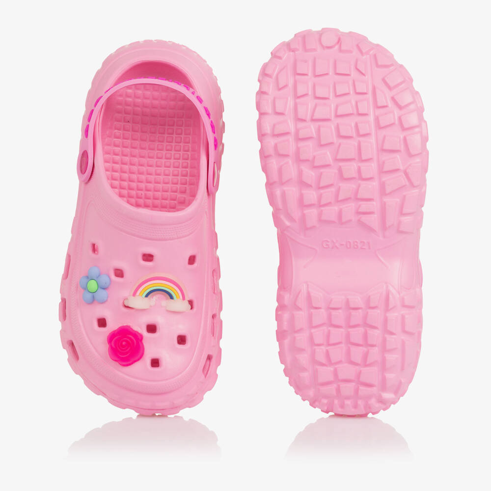 Billieblush-صندل مطاط لون زهري فاتح للبنات | Childrensalon