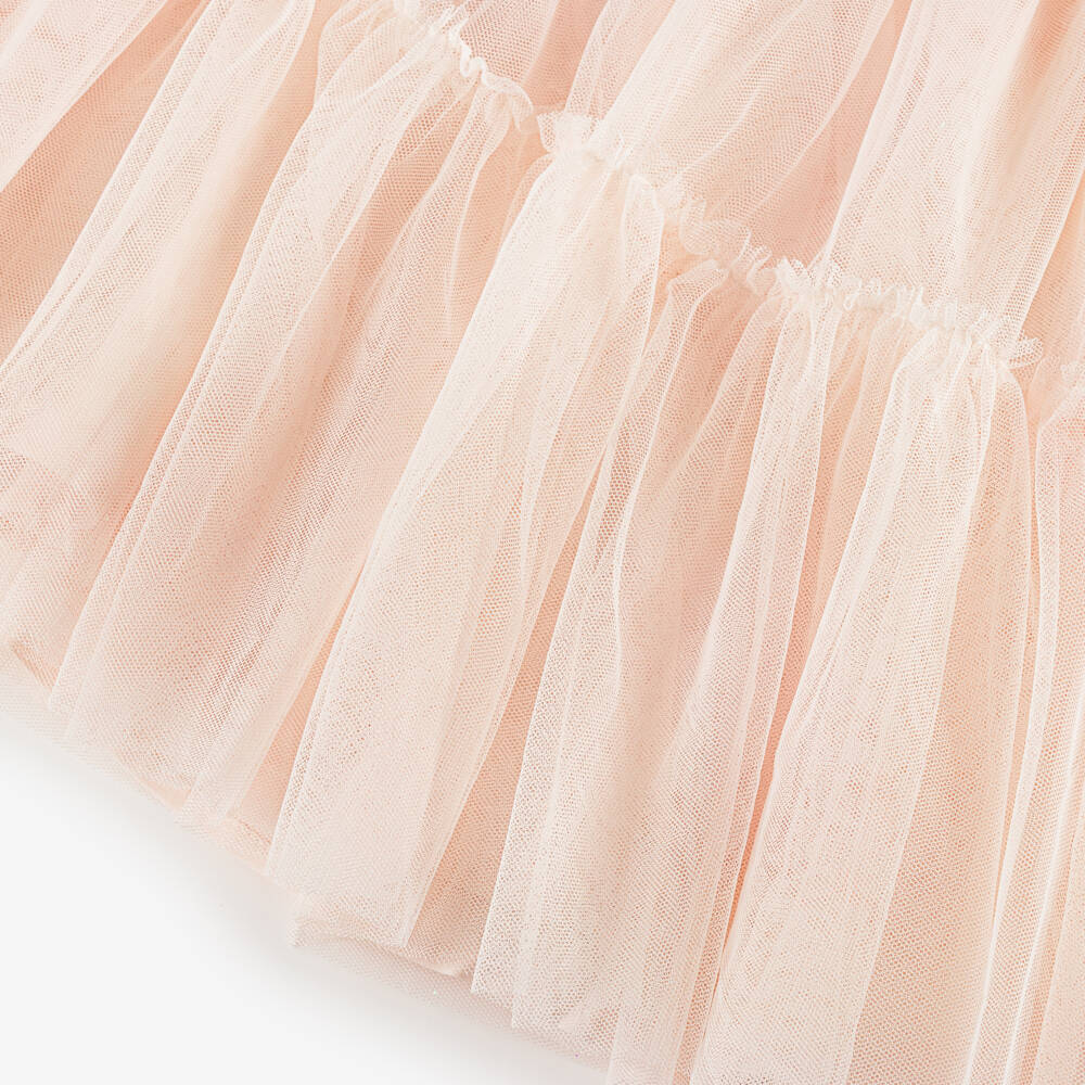 Billieblush-Юбка розовая из блестящего тюля для девочек | Childrensalon