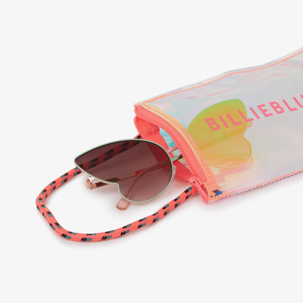Billieblush-نظارات شمسية بشكل فراشة لون زهري للبنات (UV400) | Childrensalon