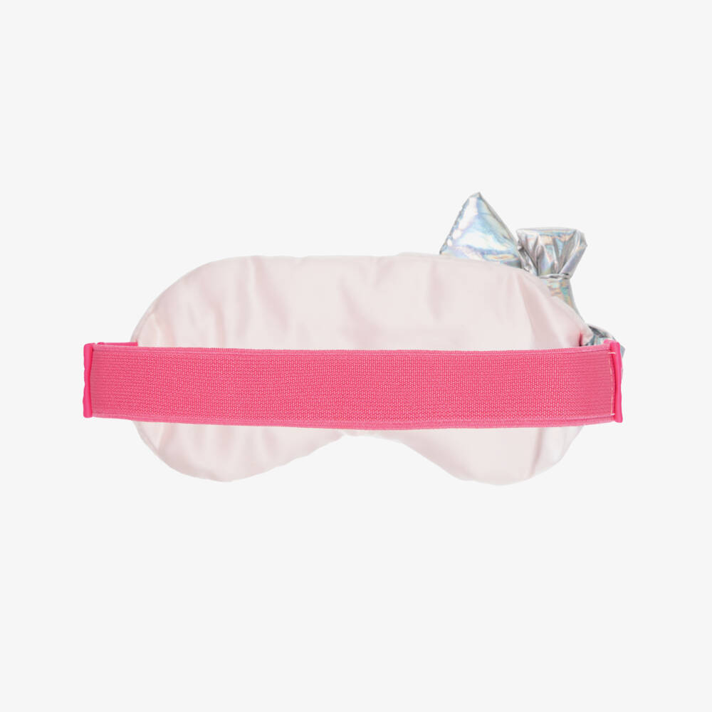 Billieblush-Girls Pink Glitter Eyemask | Childrensalon