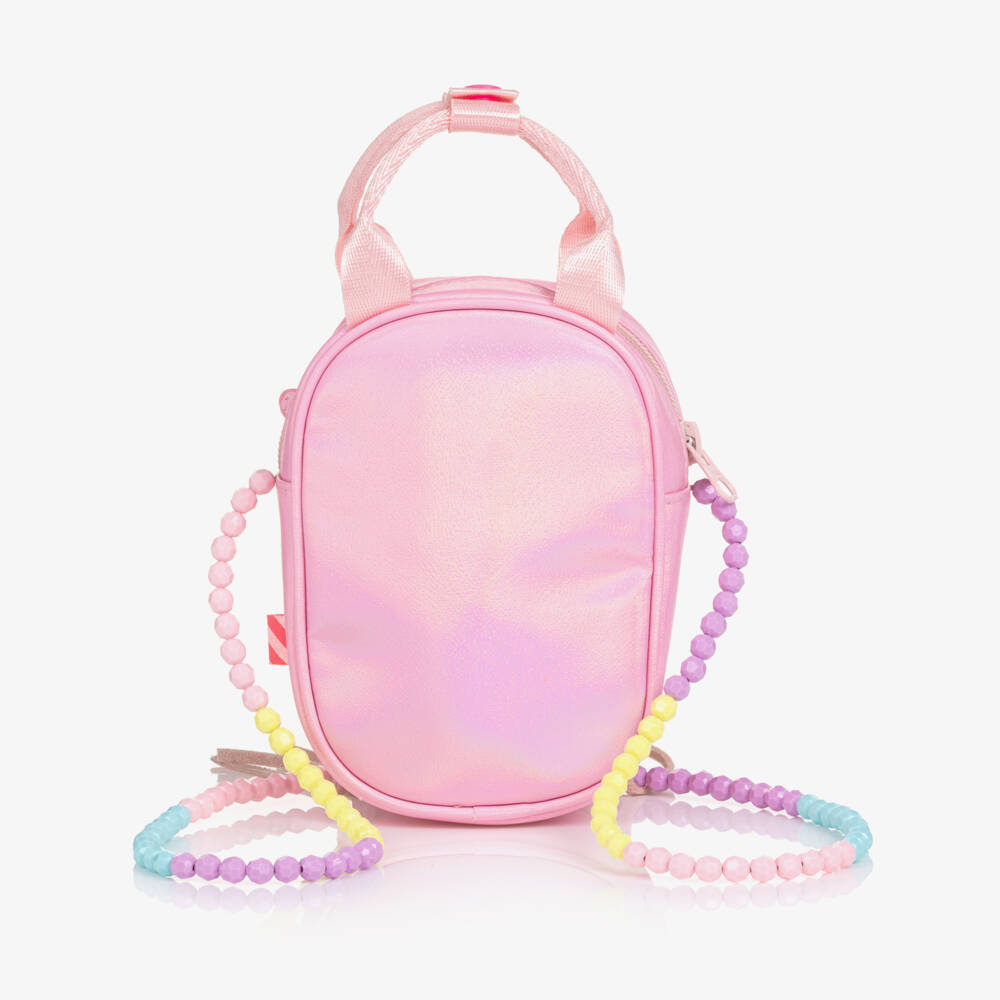 Billieblush-Girls Pink Unicorn Handbag (15cm) | Childrensalon