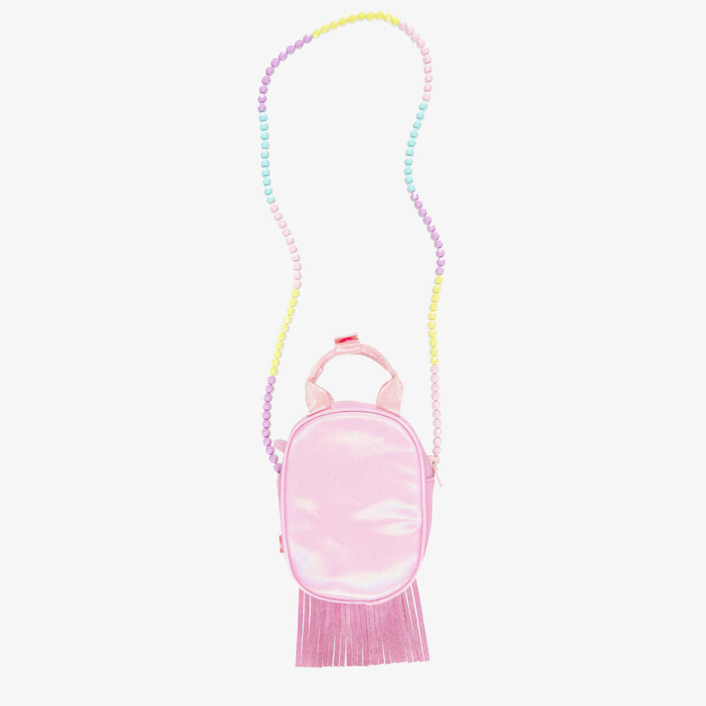 Billieblush-Girls Pink Unicorn Handbag (15cm) | Childrensalon