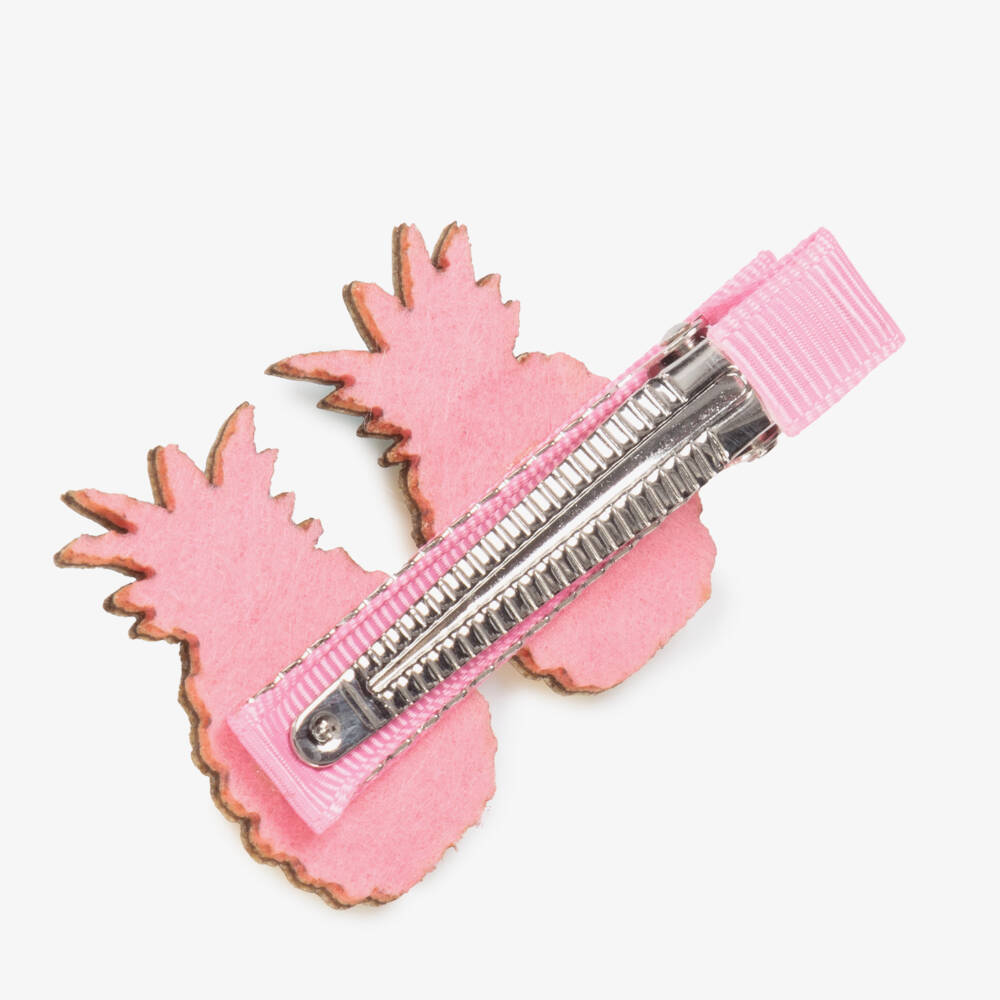 Billieblush-Yellow Pineapple Sunglasses Hair Clip (5cm) | Childrensalon