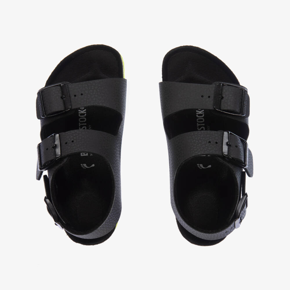 Birkenstock-Черные сандалии с пряжками | Childrensalon