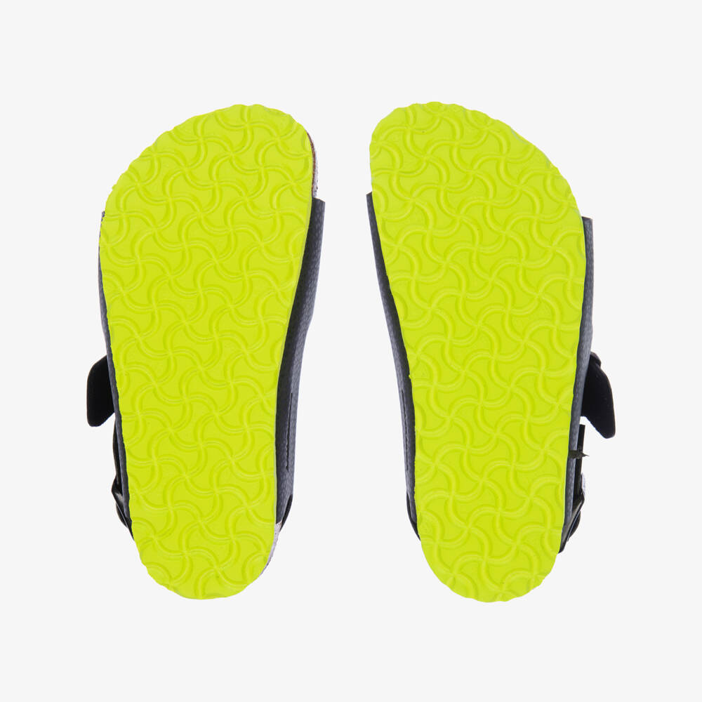 Birkenstock-Boys Black Buckled Sandals | Childrensalon