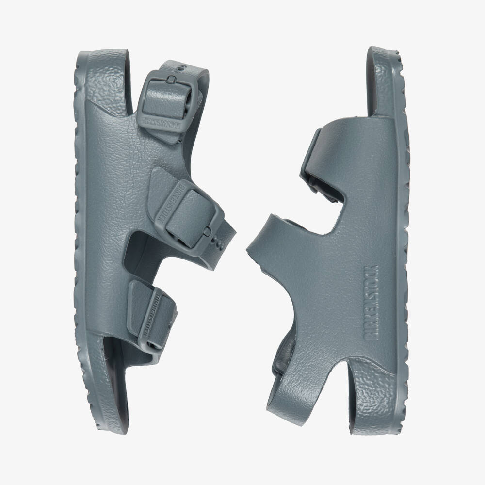 Birkenstock-Boys Grey Milano EVA Sandals | Childrensalon