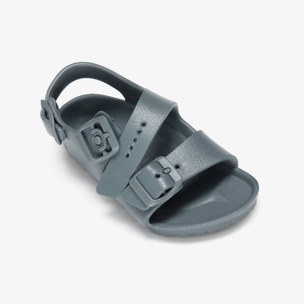 Birkenstock-Boys Grey Milano EVA Sandals | Childrensalon
