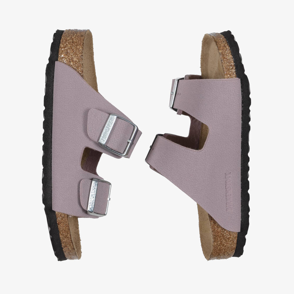 Birkenstock-Girls Faded Purple Arizona Sandals | Childrensalon