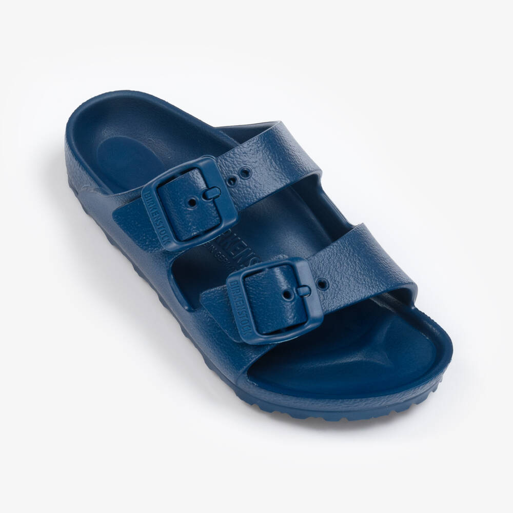 Birkenstock-Navy Blue Arizona EVA Sandals | Childrensalon