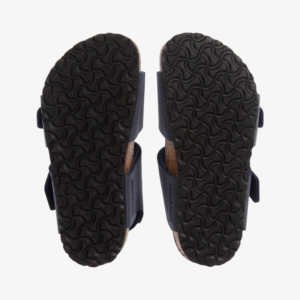 Birkenstock-صندل جلد صناعي لون كحلي | Childrensalon