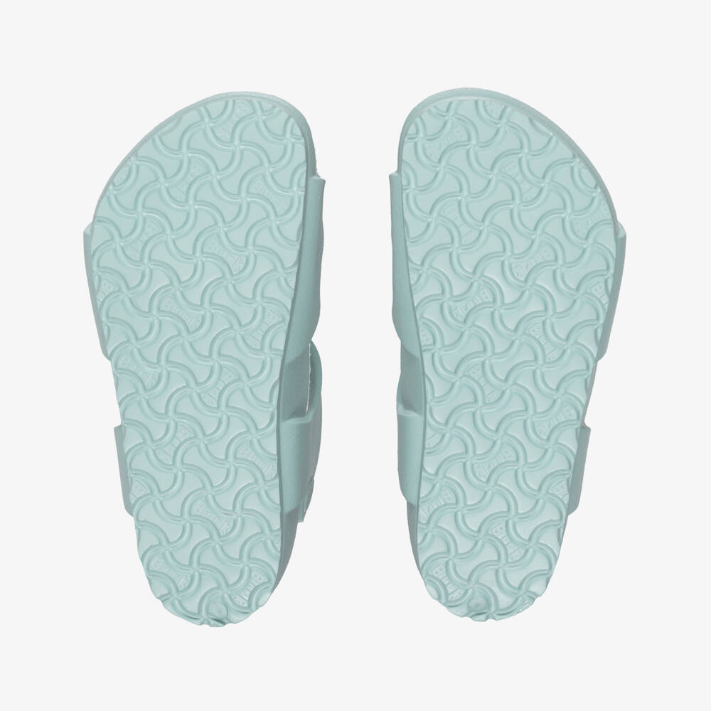 Birkenstock-صندل ريو بإبزيم لون أخضر باستيل | Childrensalon