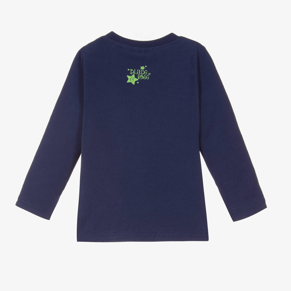Blade & Rose-Boys Blue Dino Cotton Top | Childrensalon