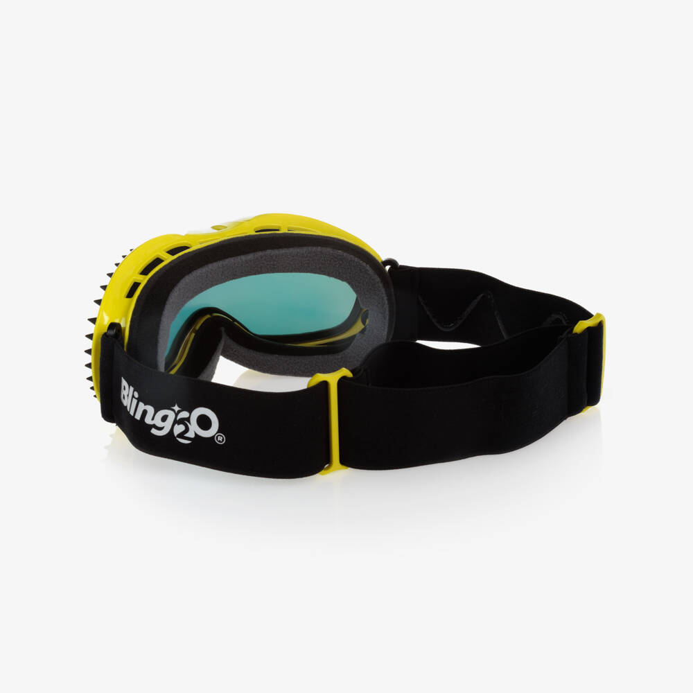 Bling2o-Black & Yellow Ski Goggles | Childrensalon