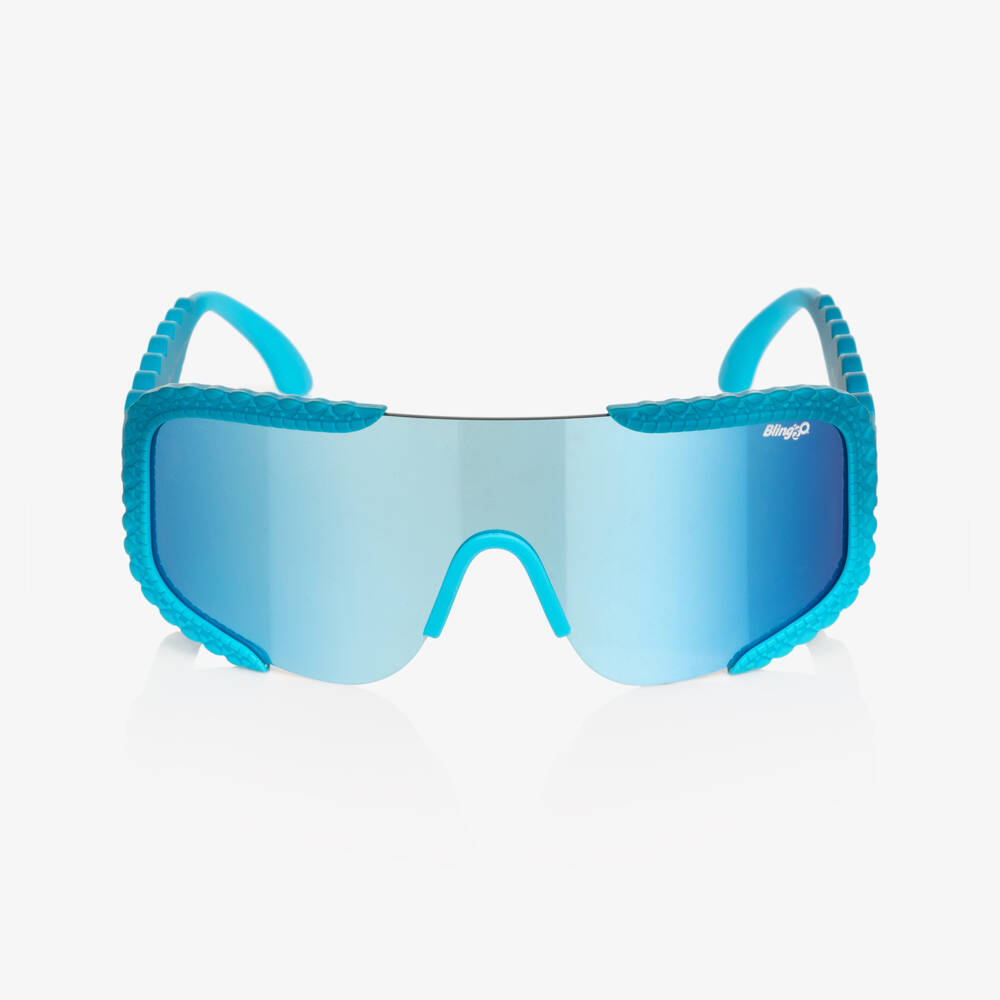 Bling2o-Boys Blue Crocodile Sunglasses (UVA/UVB) | Childrensalon