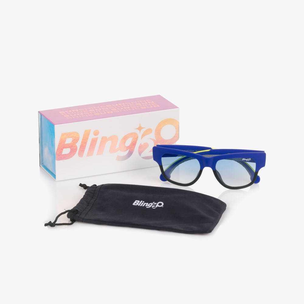 Bling2o-Boys Blue Gradient Lens Sunglasses (UVA/UVB 400) | Childrensalon