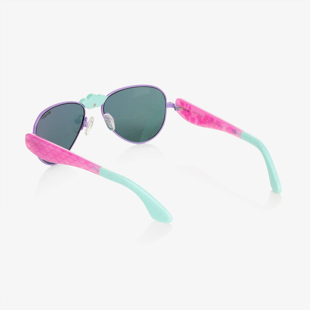 Bling2o-Girls Pink Aviator Sunglasses (UVA/UVB) | Childrensalon
