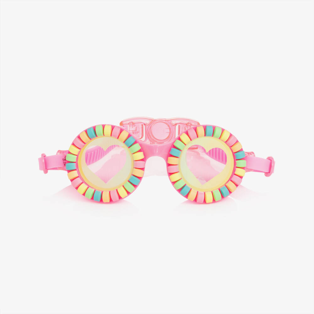 Bling2o-نظارات غوغلز للسباحة سيليكون لون زهري للبنات | Childrensalon