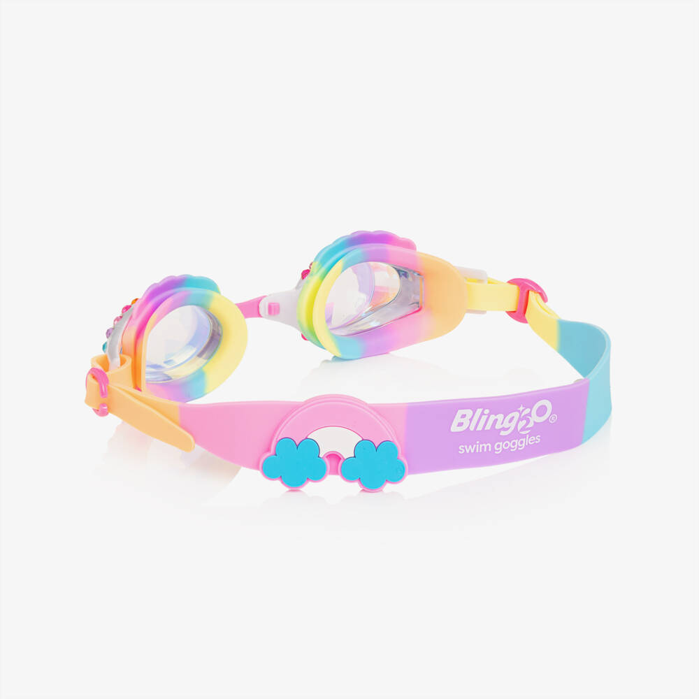 Bling2o-Розовые очки для плавания «Единорог» | Childrensalon