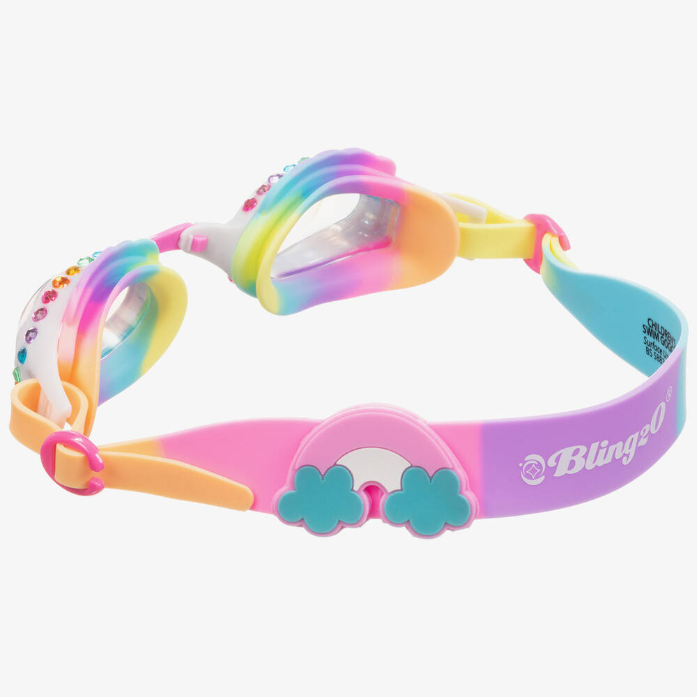 Bling2o-Girls Pink Unicorn Swimming Goggles | Childrensalon