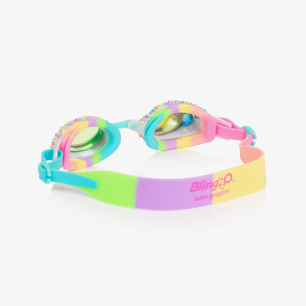 Bling2o-Очки для плавания «Радуга» для девочек | Childrensalon