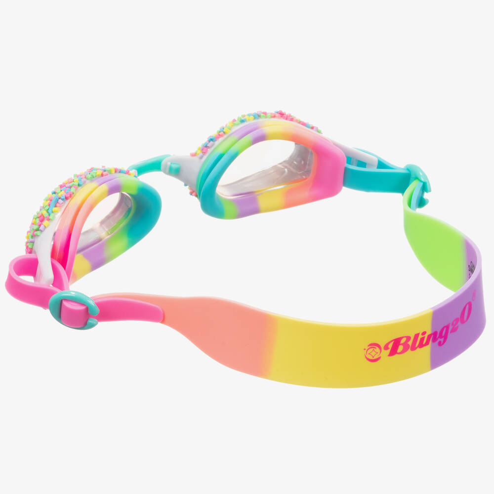 Bling2o-Очки для плавания «Радуга» для девочек | Childrensalon