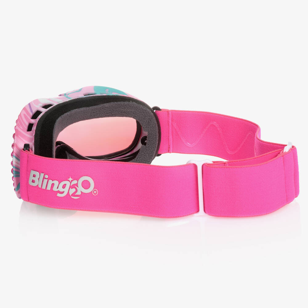Bling2o-Pink & Purple Ski Goggles | Childrensalon