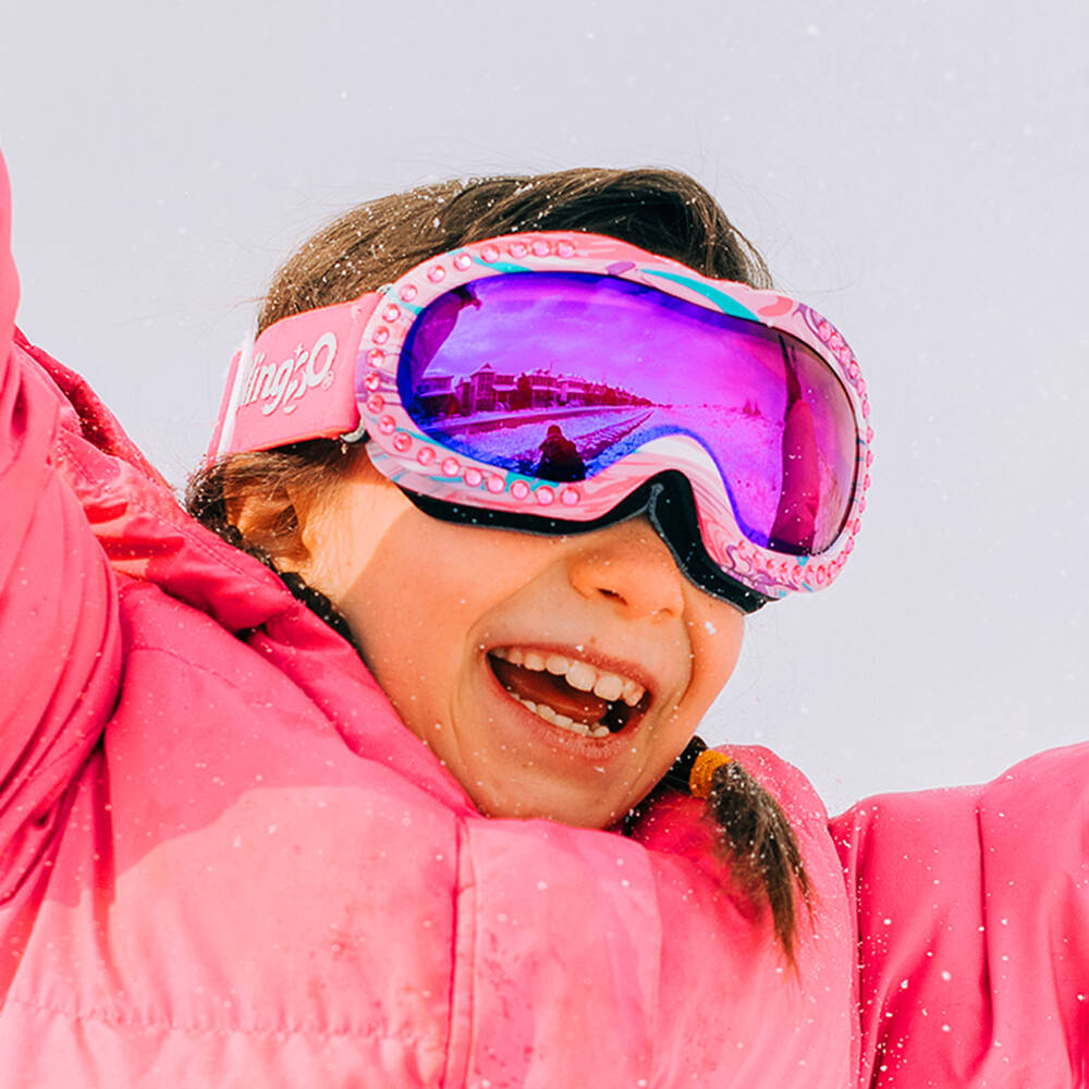 Bling2o-Pink & Purple Ski Goggles | Childrensalon