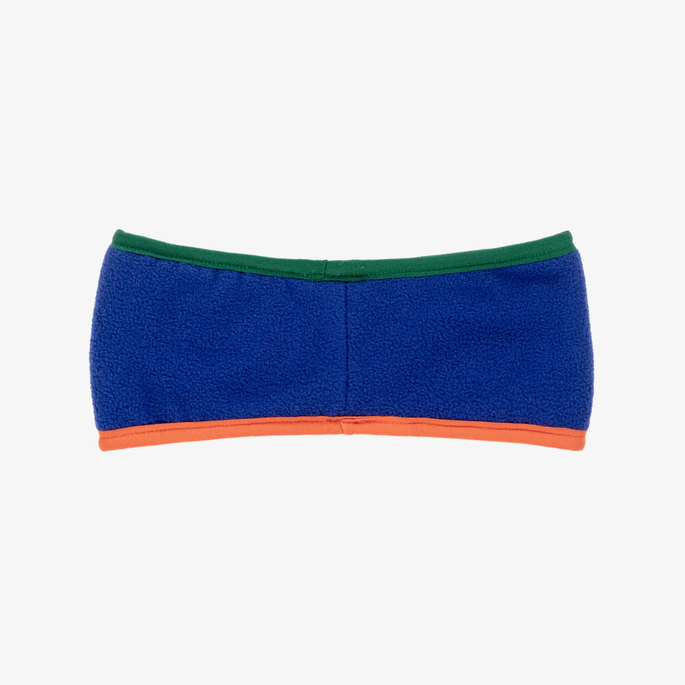 Bobo Choses-Blue Polar Fleece Ski Headband | Childrensalon