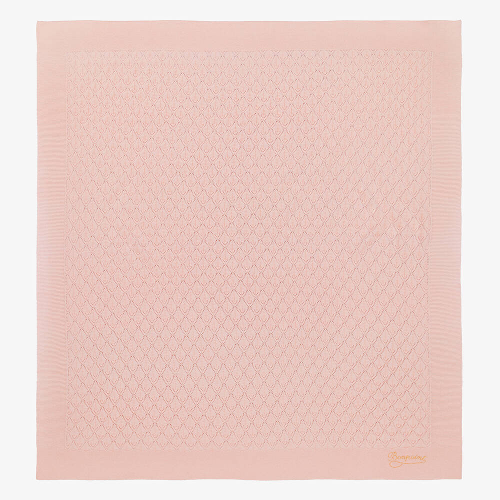 Bonpoint-Одеяло из смесового кашемира для малышек (92см) | Childrensalon