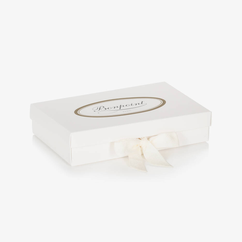 Bonpoint-Blue Baby Blanket & Feeding Gift Set | Childrensalon