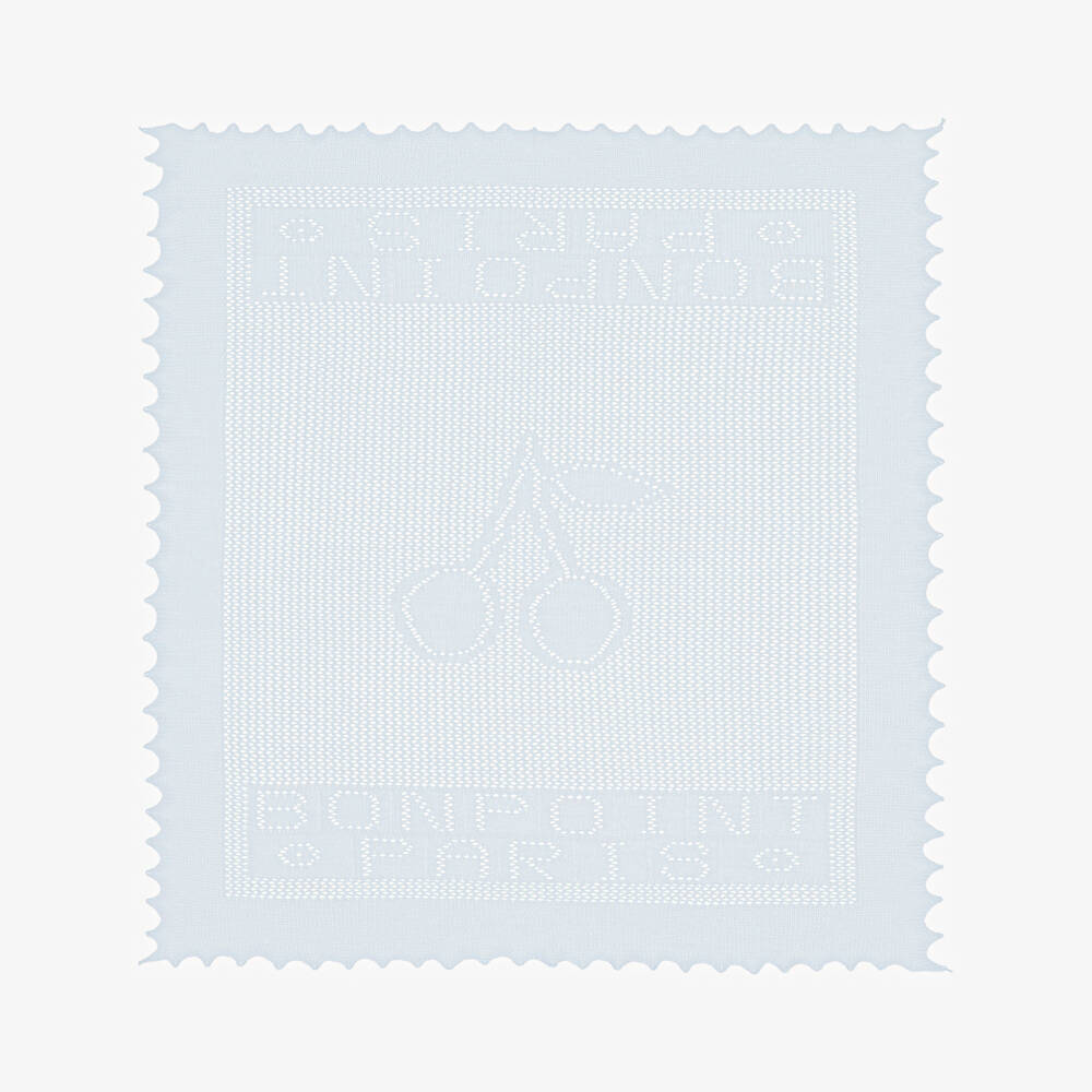 Bonpoint-Blue Baby Blanket & Feeding Gift Set | Childrensalon