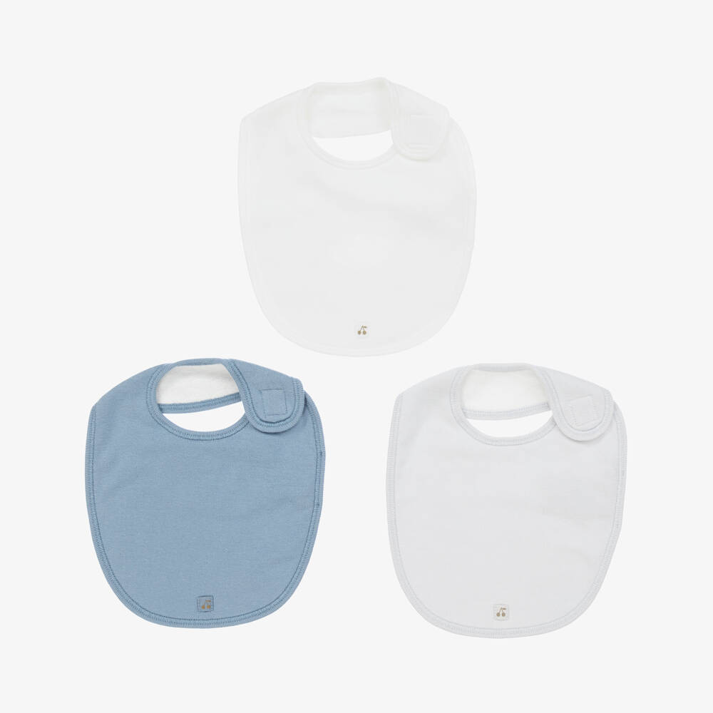 Bonpoint-Blue Baby Blanket & Feeding Gift Set | Childrensalon