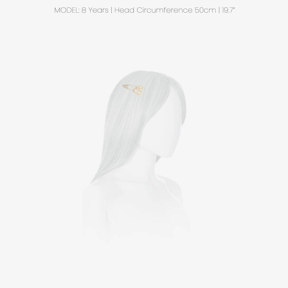 Bonpoint-Girls Ivory Cherry Hair Clips (2 Pack) | Childrensalon