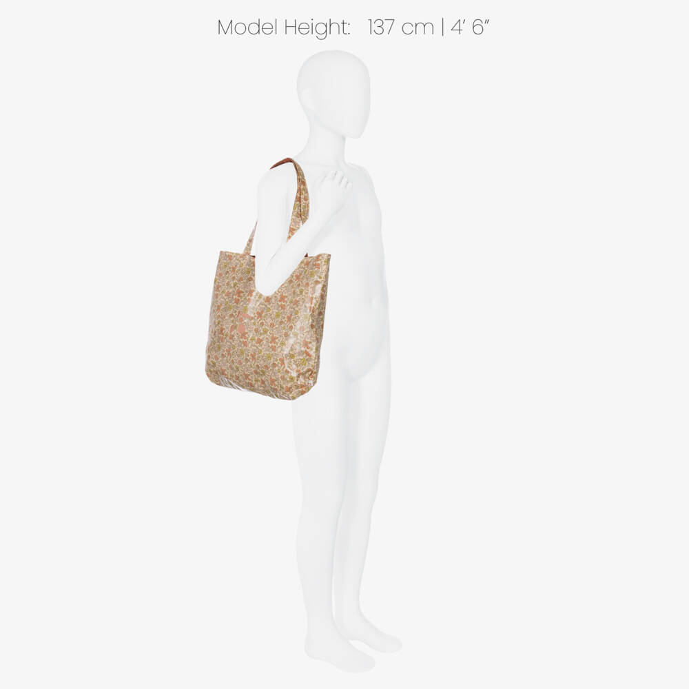 Bonpoint-Girls Reversible Tote Bag in Liberty Fabric (38cm) | Childrensalon