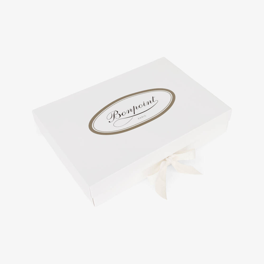 Bonpoint-Ivory Bodyvests & Soft Toy Gift Set | Childrensalon